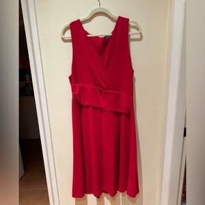 Ralph Lauren size 16 red dress NWT